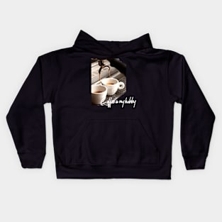 Coffee is my hobby Kids Hoodie